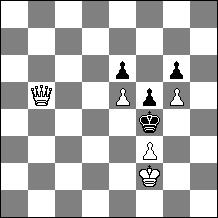 5. Miradil Zeynallı (Bakı) 1-ci Azərbaycan kuboku, 2-ci yer. Həlli: 1.Re7!! Bxg4 2.Bg7+ Kh5 3.fxg4+ Kh4 4.Bf6+ Kg3 5.Be2+ Kxf4 6.Rf3#, 5...Kf2 6.Bh4#. Bir variantlı kombinasiya.