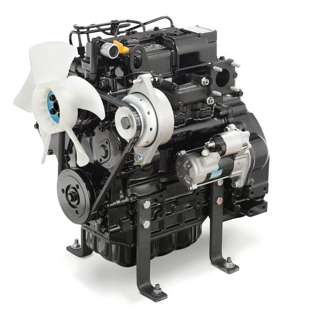 Performans ve Dayanıklılık Güçlü performans, Sağlam yapı, Çalışma aletine hazır Güçlü Motor ve Hidrolik 13,7 kw (18 hp)