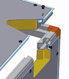 Marec 2013 21 Prerez ohišja higienik klimatske naprave ni aluminijasti profili brez toplotnih mostov.