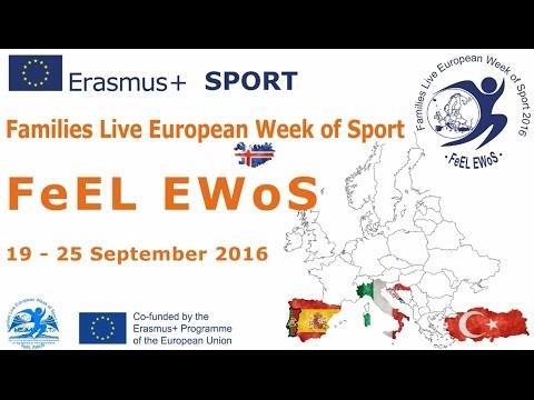 PROJE HAKKINDA «Families Live European Week of Sport» Projesi kapsamında, Erasmus+ SPORT programı desteğiyle, kâr amacı gütmeden 6-14 yaş arasında 12.