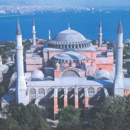 Bu tipe örnek stanbul daki Hagia Sophia (Ayasofya) d r ( Resim 67).