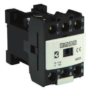 Kontaktörler Contactors Genel fiema / General Scheme Kutu Insulated enclosure Bobin