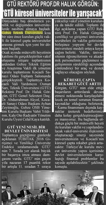 Yayın Adı : Nefes Gazetesi (Gebze) Yayın Tarihi : 06.09.2016 Küpür Sayfa : 1 Referans No : 60172882 Rek.E.