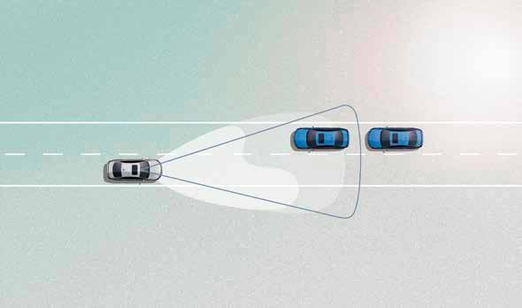 Bu akıllı sistemle yalnızca sürücünün daha rahat yol alması sağlanmakla kalmıyor, aynı zamanda uzun farların kullanıldığı süre oldukça artırılarak görüş