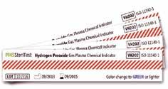 Ürün Kodu: 10017084 KİMYASAL İNDİKATÖR STRKIND ISO 11140-1 standartlarında Final rengini 6