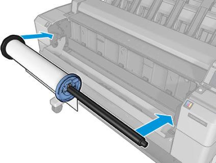 Seçtiğiniz rulo zaten yüklenmişse, rulo otomatik olarak çıkarılıncaya kadar beklemeniz gerekir. 2.