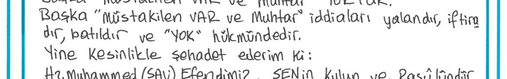 Mahkeme-i Kübra'da hesabınız görüleceği zaman, dosyanız açılıp deliller