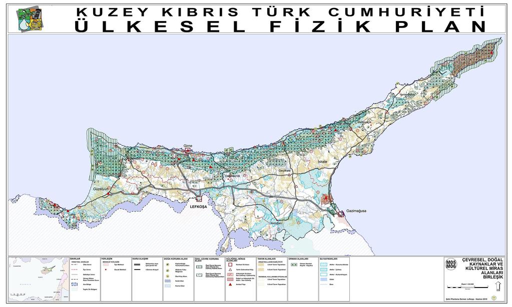 EK 2. Tasarı Ülkesel Fizik Plan Strateji ve Politikalar Raporu Altındaki Harita Değişiklikleri 2.1 Bölüm IV Ana Mekansal Stratejiler Altındaki Harita Değişiklikleri Değişiklik 4 (f): 9.