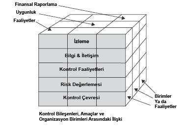 İzleme İç kontrol sistemi unsurlarında bu kavramlar üzerinde genişçe durulacaktır. Şekil 2.