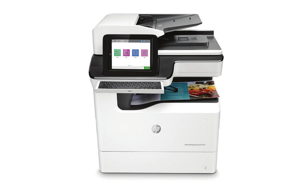 Veri sayfası HP PageWide Enterprise Color Flow MFP 785f Yeni baskı paradigması Modern iş hayatı ilerici teknoloji gerektirir HP bu yüzden yeni nesil HP PageWide Enterprise aygıtlarını her açıdan