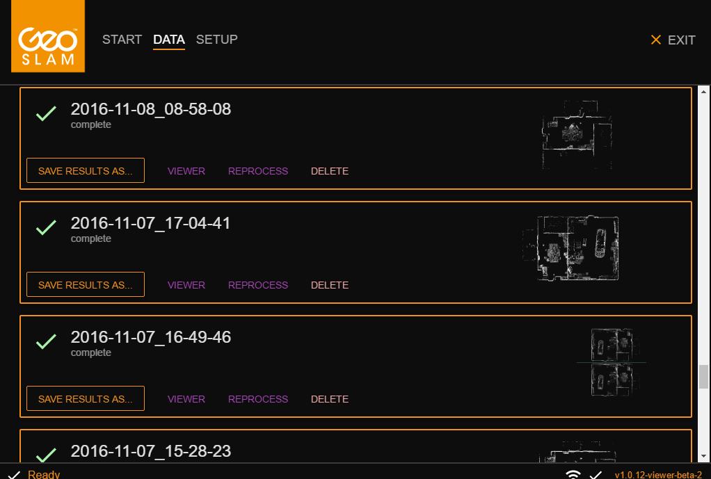 dizinine kaydetmek için Save Results As butonuna tıklayın Taranmış