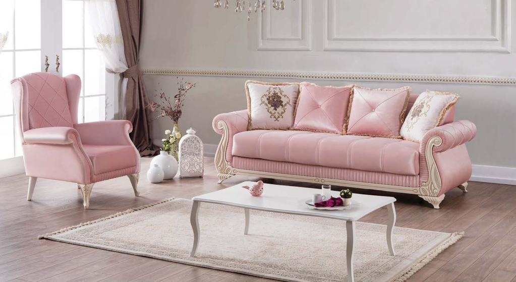 GÖZ ALICI ŞIK VE ETKİLEYİCİ SULTAN delux koltuk takımı / delux sofa set