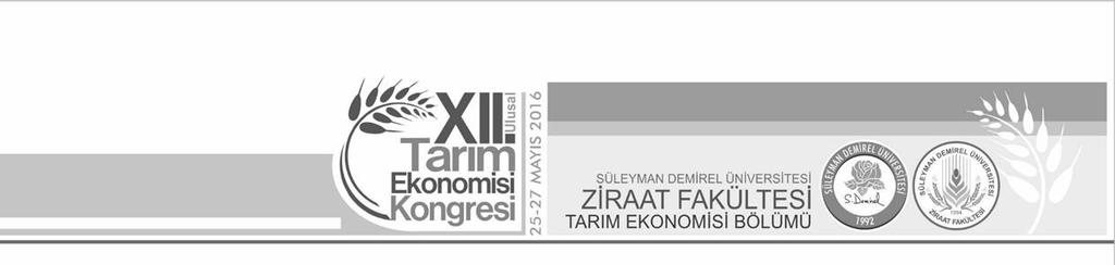 BOLU OVASI SULAMA BĠRLĠĞĠNĠN YAPISI, SORUNLARI VE ÜYELERĠN SULAMA ÜCRETLERĠYLE ĠLGĠLĠ GÖRÜġLERĠ Murat CANKURT Altuğ ÖZDEN Sıdıka BOZKIRAN Aysun AYDOĞAN mcankurt@adu.edu.tr aozden@adu.edu.tr sbozkiran@adu.