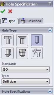 267 Hole Fit & Diameter (Uygun delik ve çap), cıvata çapına göre uygun delik ve çap seçilir.