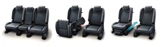 edebilirsiniz. Esnek koltuk katlama ve koridor geçiş sistemi Esnek 7 koltuklu Yeni Ford Grand C-MAX te 2.