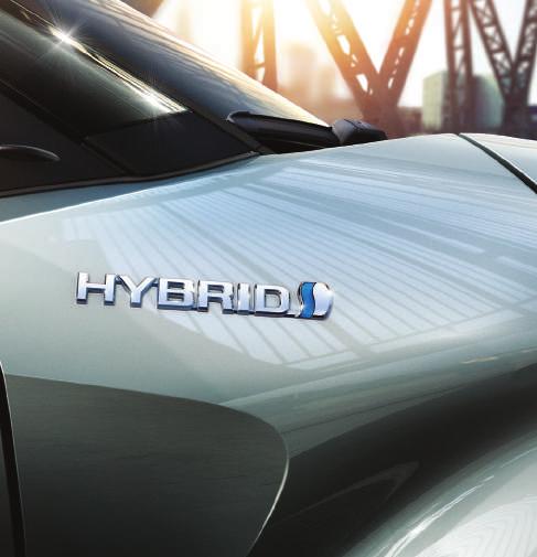 SİZİN YOLLARINIZ, SİZİN HAYATINIZ HYBRID 1.8 litre Hybrid ecvt 4x2 Hibrit sistem maksimum güç 122 PS Yakıt tüketimi* 3.