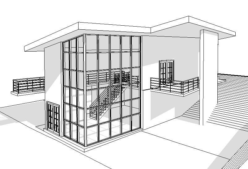 Projeye Başlama Kullanıcı arayüzünü tanıdığınıza göre, artık ilk projenize başlayabilirsiniz. Bu projede oluşturacağınız yapı, Şekil 2 deki resimde yer alan konut olacak.