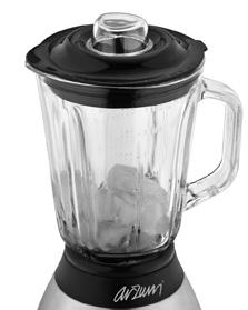 WARNINGS: Do not operate your blender for more than 3 minutes continuously. If you have not finished processing after 3 minutes, switch off the appliance for one minte before you let it run again.