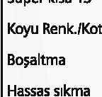 Kumanda birimleri/gösterge birimleri Tüm tuşlar sensörlüdü, hafif dokunmak yeterlidir. i Ana şalter tuşuna # basınız. Çamaşır makinesi açılır/kapatılır. q Başlat/Beklet Ü tuşunu seçiniz (örn.