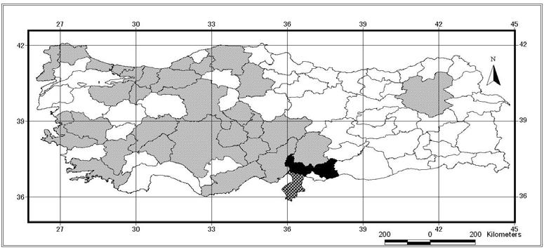 yayılışları Ek 3.