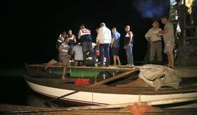 Milas taki Bafa Gölü nde balıkçılık yapan bir kişi, gölde demirli teknesine yüzdüğü sırada boğularak yaşamını yitirdi.
