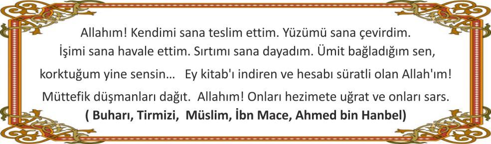 FARKINDA MIYIZ? Onlar Kur an( ın söyledikleri) üzerinde düşünmezler mi? Yoksa kalpler(inin) üzerinde kilitler mi var? (Muhammed/24) Hz.