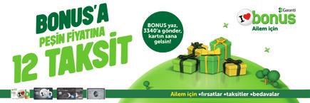 Kampanya 1-30 Haziran 2017 tarihleri arasında Bonus üyesi Beko mağazalarında geçerlidir.