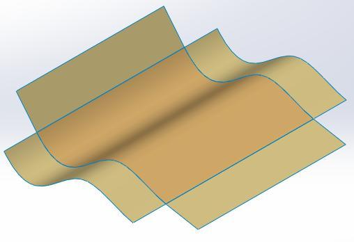 Connecting surface seçili değil iken Connecting surface seçili iken ġekil 1.