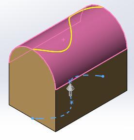 Kompozit Eğri (Composite Curve) Eğriler, nesneler veya model kenarlarını birleģtirerek bunlardan