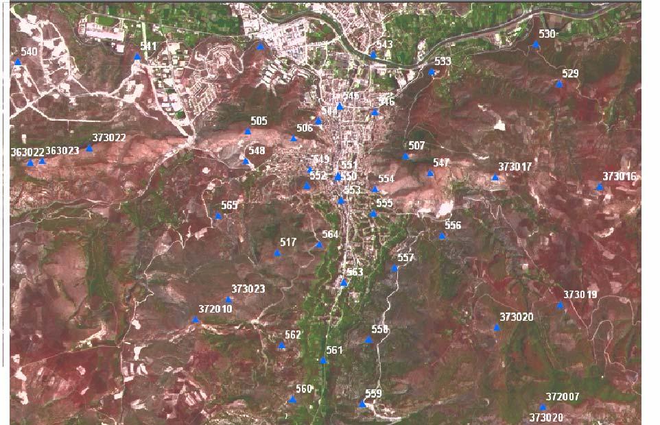 X(T0 ) Y(T0 ) Z(T0 ) = X(T) Y(T) Z(T) + (T 0 V T) V V X Y Z MODEL (4.1) eşitliği kullanılmıştır (BÖHHÜY, 2005).