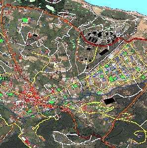 Detay Teşhisi Çalışılan İstanbul bölgesi 2003 yılında analog kamera kullanılarak alınmış ve siyah-beyaz hava fotoğraflarından kıymetlendirilmiştir.