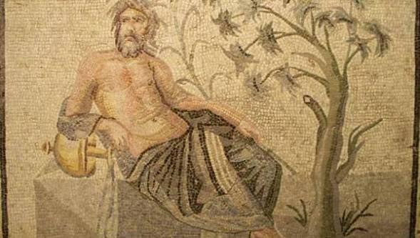 Res. 62: Irmak Tanrısı Fırat mozaiği 703. Res.