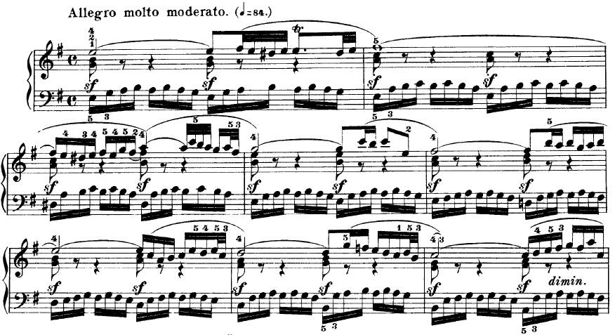 EK 23- Bach, İyi Düzenlenmiş Klavye, 1. Cilt, No. 10 Prelüt.