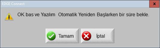 Sürüm 10.01.0 6. Sizden istendiğinde Tamam ı seçin. 7. Güncellemenin kurulmasını bekleyin. Otomatik olarak pek çok pencere açılır ve kapanır. Bu normaldir. 8.