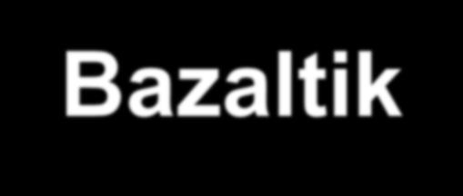 25. Bazaltik kayaların bileşiminde