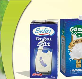 UZUN ÖMÜRLÜ SÜT (UHT) LONG LIFE MILK (UHT) (UHT) Güney Yağlı UHT Süt Whole