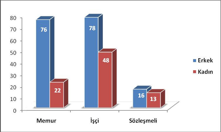 mezunu bulunmakta olup, tüm personelin ağırlıklı olarak lise ve lisans mezunu olduğu görülmektedir. Personelin genel olarak öğrenim düzeyinin yüksek olması Kurum açısından avantaj oluģturmaktadır.