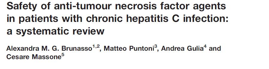 Biyolojik & Viral Enfeksiyon HCV 153 HCV & anti-tnf alan hasta