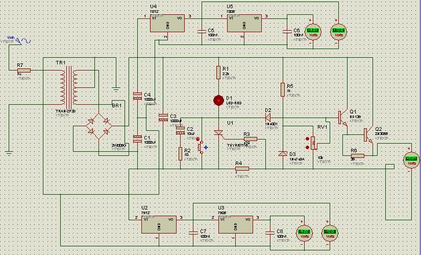 ATELYE: BİLGİSAYAR DESTEKLİ UYGULAMALAR İŞ YAPRAĞI NO: 15 UYGULAMA15: 0-24 V AYARLI +5,-5V VE +12V, -12V SABİT DC ÇIKIŞLI KISA DEVRE KORUMALI GÜÇ KAYNAĞI