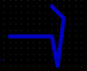 Bu durum Şekil 1.12 de gösterilmiştir. Şayet Trace Angle Lock seçeneği onaylı değil ise track çizerken dönüş açıları istenilen şekilde (serbest) ayarlanabilmektedir. Bu durum da Şekil 5.