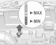 216 Araç bakımı Yağ seviyesi ölçüm çubuğunun rengi motor varyasyonuna göre değişir.