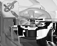 Araç bakımı 249 Hasarlı bir tekerleğin bagaj bölümünde saklanması Stepne tutucu stepne dışındaki başka ebatlardaki lastikler için tasarlanmamıştır.