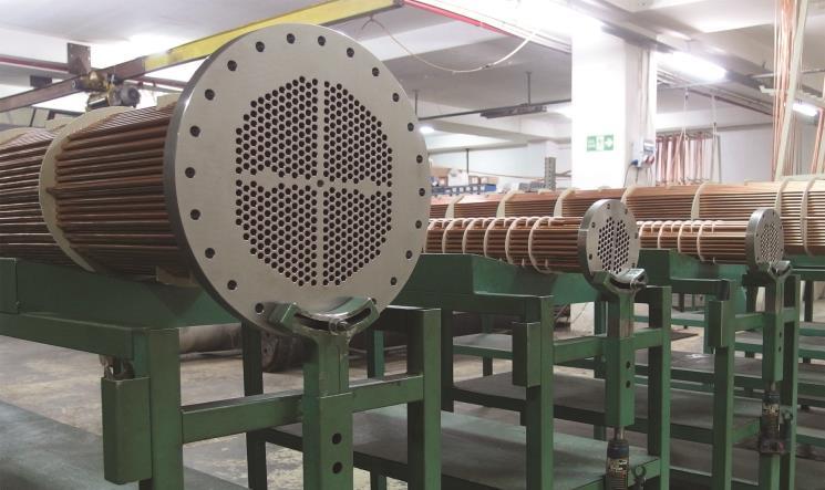 HEAT EXCHANGER TECHNOLOGIES PERFORMANS PERFORMANCE REFKAR Shell&Tube Evaporatörler endüstriyel ve konfor amaçlı soğutma ünitelerinde kullanılır.