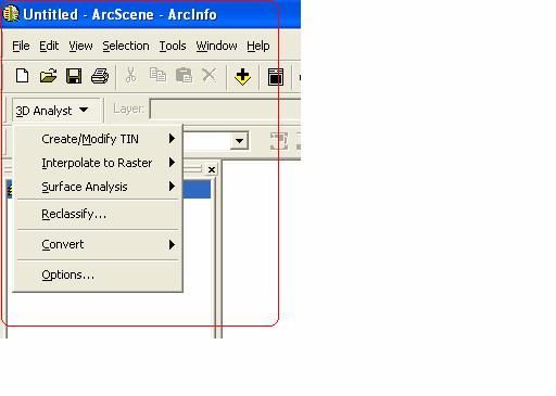6.1.7 ArcGIS 3D Analyst Kullanıcılara etkin bir yüzey veri görüntüleme ve analiz imkanı tanır.