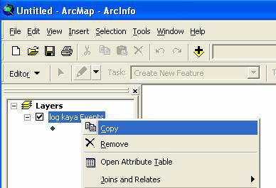 Şekil 6.22: ArcMap Layers kutusu Şekil 6.23: ArcScene Scene layers kutusu 6.