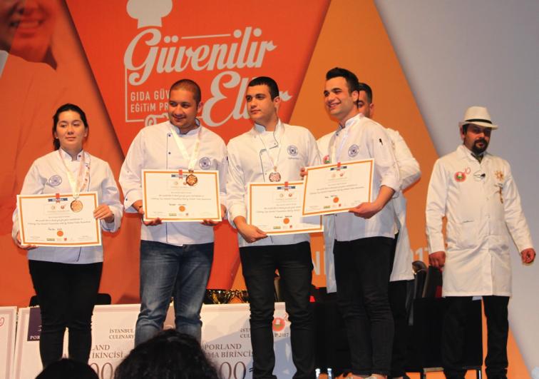 Öğrencilerimiz etkinlik kapsamında düzenlenen İstanbul Culinary Cup 2017 yarışmasına da katıldılar.