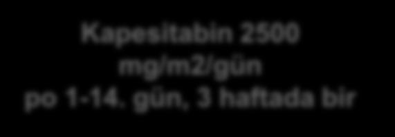 Hedef N=528 Lapatinib 1250 mg po 1x1 sürekli + Kapesitabin