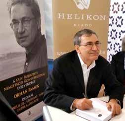 20 23 Nisan tarihleri arasında düzenlenen Budapeşte Kitap Fuarı nın açılışında ödülünü alan Pamuk, konuşmasında Türkiye ve Macaristan ın geleceğinin Avrupa da ve özgürlükçü değerlerde yattığını