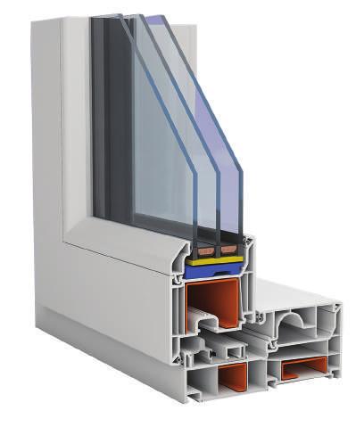 Panorama HS76 (Hebeschiebe) Teknik Özellikleri Profil Genişliği : 175 mm Kanat Profil Genişliği : 76 mm Conta : TPE Gri / Siyah Çıta