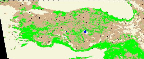 tarihli NDVI görüntüsü Şekil 4.37.